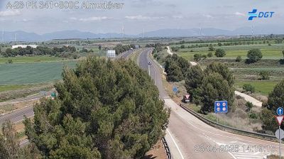 Live webcam in Almudévar, Espanya
