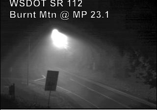 Clallam › West: SR 112 at MP 23.1: Burnt Mt