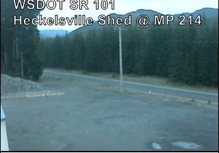 Clallam › North: US 101 at MP 214.7: Heckelsville Shed