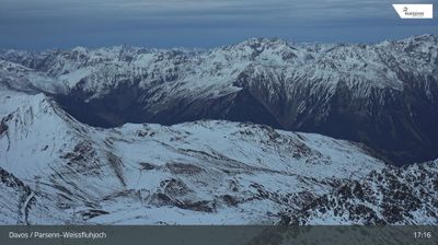 Davos: Dorf - Weissfluhjoch, Blick Gotschna