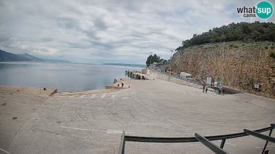 Merag: Webcam Cres - Ferry port - Krk on Cres island