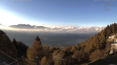 Webcam Locarno › South: Ascona - Lake Maggiore
