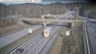 Landvetter › Oest: Landvettermotet Västerut