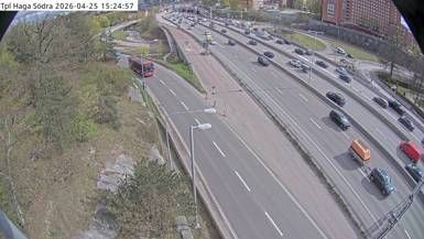 Bergshamra › Sud-est: Tpl Haga södra