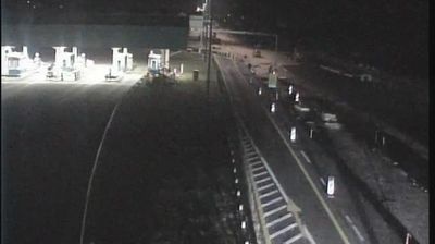 Webcam Hrusica: A2/E61, Karavanke - Ljubljana, cestninska postaja