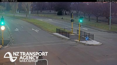 Live webcam in Christchurch, Naujoji Zelandija