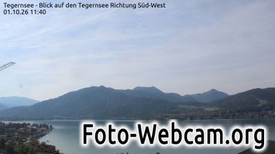 Tegernsee: Blick auf den - Richtung Süd-West