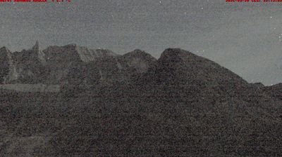 Evolene › East: Grand Hotel And Kurhaus - Valais, Suisse: Aiguille de la Tza, Douves Blanches, Maya