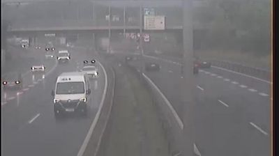 Fužine: A1/E57, Ljubljana - vzhodna obvoznica, priključek Zaloška cesta