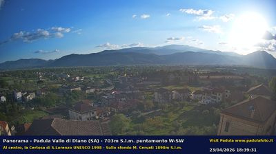 Live webcam in Padula, ایتالیا