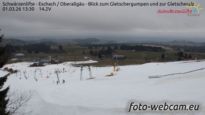 Buchenberg: Schwärzenlifte - Eschach - Oberallgäu - Blick zum Gletschergumpen und zur Gletscheralp