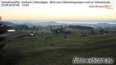 Buchenberg: Schwärzenlifte - Eschach - Oberallgäu - Blick zum Gletschergumpen und zur Gletscheralp