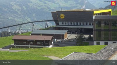 Stoos SZ: Stoos - Stoos Dorf, NEUE BERGSTATION
