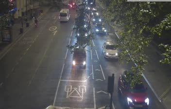 لندن: Bayswater Rd/Lancaster Terrace