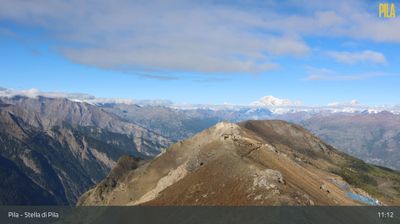Gressan: Pila - Stella di Pila, Montebianco