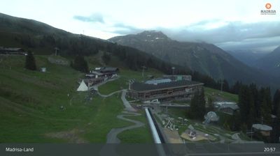Klosters: Dorf - Madrisaland