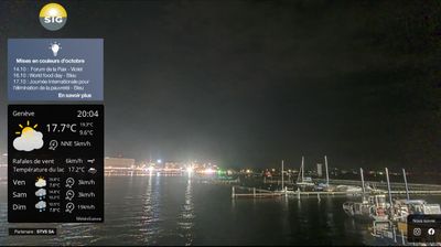 Webcam Geneva › North-west: The Geneva Water Fountain
