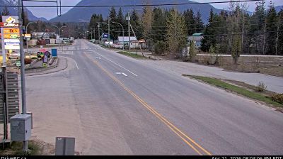 Live webcam in Nakusp, Canadà
