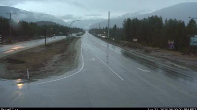 Live webcam in Blue River, Canadà