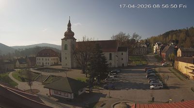 Jiretin pod Jedlovou › South: Ústecký kraj, Česko: náměstí Jiřího