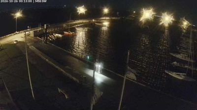 Vaster › South-west: Limhamns Småbåtshamn - Limhamn - Öresundsbron