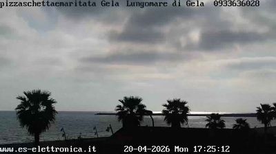 Live webcam in Gela, Italy