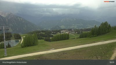 Hinterstoder: Bergstation Hirschkogelbahn