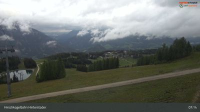 Hinterstoder: Bergstation Hirschkogelbahn