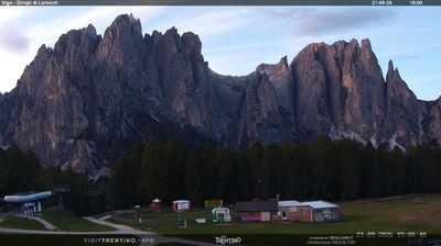 Vigo di Fassa: Rifugio Gardeccia - Rosengarten group