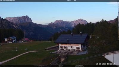 Vigo di Fassa: Rosengarten group - Plattkofel - Langkofel