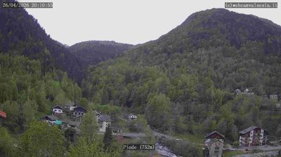 Live webcam in Piode, Italie