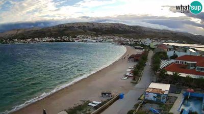 Spletna kamera Pag: Webcam - beach