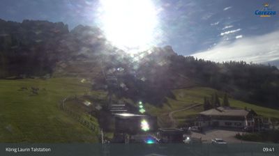 Karersee - Carezza: König Laurin Talstation, Rosengarten - Catinaccio