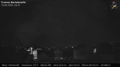Live webcam in Trnovec, Croácia