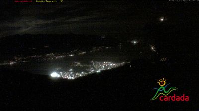 Webcam Minusio › South: Locarno - Ascona - Lake Maggiore