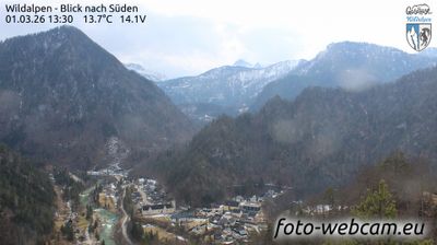 Wildalpen: Blick nach Süden