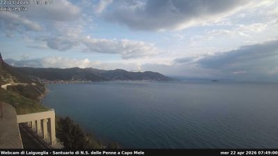 Live webcam in Laigueglia, Itàlia