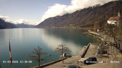 Lake Brienz › South-west: Löwen - Hotel Brienzerburli - Brienz - Augstmatthorn