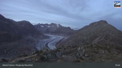 Riederalp: Aletsch Arena - Moosfluh Bergstation