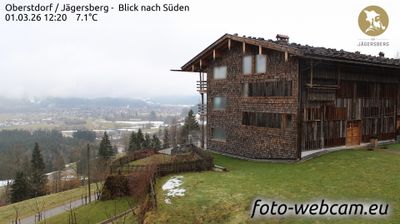 Langenwang: Oberstdorf - Jägersberg - Blick nach Süden