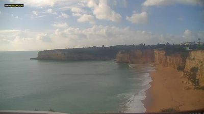 Porches: Chapel Nossa Senhora da Rocha - Caminhada - Praia de Nossa Senhora da Rocha - Praia Nova