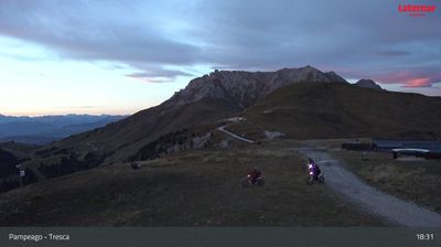Webcam Tesero: Pampeago - Tresca