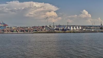 Αμβούργο: Livespotting - Webcam am Cruise Center in Altona im Hamburger Hafen