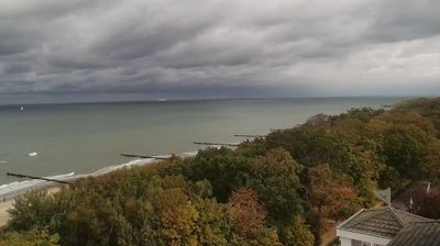 Kuhlungsborn › North: Livespotting - Live über den Dächern von - mit Strand und Ostsee