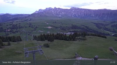 Kastelruth - Castelrotto: Seis am Schlern - Puflatsch Bergstation