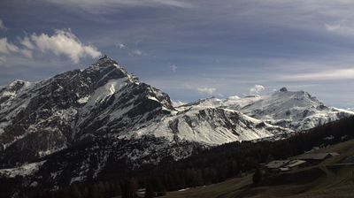 Tschappina › South: Obergmeind - Piz Beverin