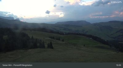 Kastelruth - Castelrotto: Seis am Schlern - Florianlift Bergstation