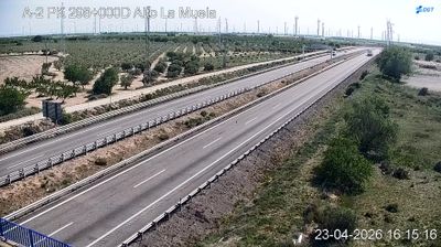 Live webcam in La Muela, Espanya