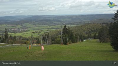 Gersfeld: Rhön - Wasserkuppe, Paradisolift Wasserkuppe