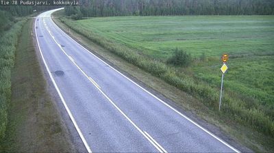 Pudasjärvi: Tie 78 - Kokkokylä - Pudasjärvelle